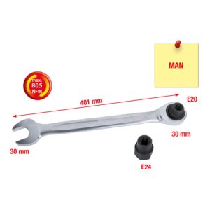 KS Tools MAN Bremssattelstecknuss-Satz, 3-tlg. KS Tools MAN Bremssattelstecknuss-Satz, 3-tlg.