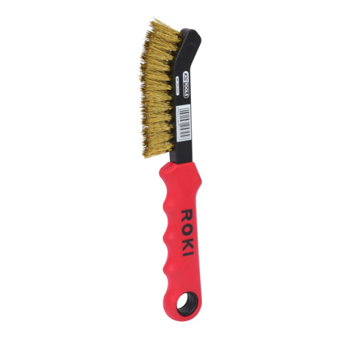 KS Tools Messingdraht-Bremssattel-Drahtbürste 2-reihig