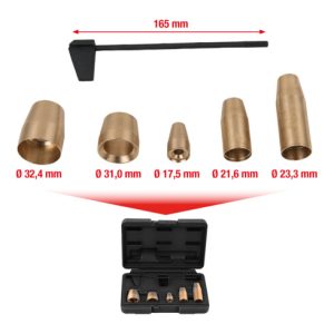 KS Tools Montagehülsen-Satz Pumpe-Düse, 6-teilig