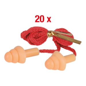 KS Tools Ohrstöpsel PU, mit Schnur und Pilzkopf, 20 Paar KS Tools Ohrstöpsel PU, mit Schnur und Pilzkopf, 20 Paar