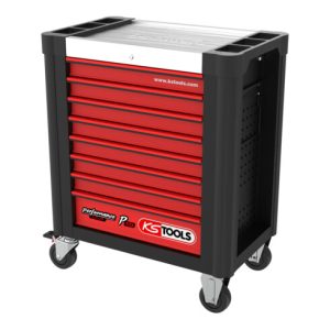 KS Tools PERFORMANCEplus P10 SCHWARZ/ROT Werkstattwagen mit 8 Schubladen KS Tools PERFORMANCEplus P10 SCHWARZ/ROT Werkstattwagen mit 8 Schubladen