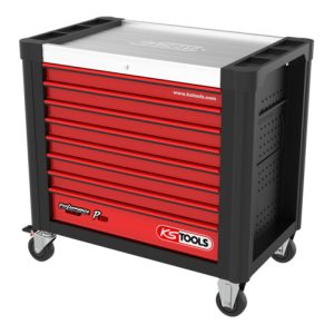KS Tools PERFORMANCEplus P30 SCHWARZ/ROT Werkstattwagen mit 8 Schubladen KS Tools PERFORMANCEplus P30 SCHWARZ/ROT Werkstattwagen mit 8 Schubladen