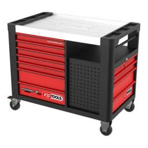 KS Tools PERFORMANCEplus P35 SCHWARZ/ROT Werkstattwagen mit 12 Schubladen KS Tools PERFORMANCEplus P35 SCHWARZ/ROT Werkstattwagen mit 12 Schubladen