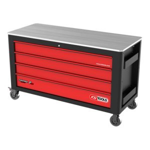 KS Tools PERFORMANCEplus P40 SCHWARZ/ROT Werkstattwagen mit 4 Schubladen KS Tools PERFORMANCEplus P40 SCHWARZ/ROT Werkstattwagen mit 4 Schubladen