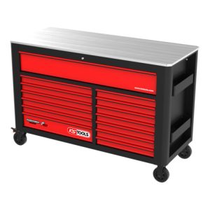 KS Tools PERFORMANCEplus P45 SCHWARZ/ROT Werkstattwagen mit 14 Schubladen KS Tools PERFORMANCEplus P45 SCHWARZ/ROT Werkstattwagen mit 14 Schubladen