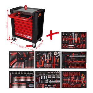 KS Tools Performanceplus Werkstattwagen-Satz P10 mit 397 Werkzeugen KS Tools Performanceplus Werkstattwagen-Satz P10 mit 397 Werkzeugen