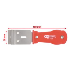 KS Tools Plakettenschaber, 38mm KS Tools Plakettenschaber, 38mm