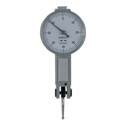 KS Tools Präzisions-Messuhr mit Nulleinstellung 0-0,8mm