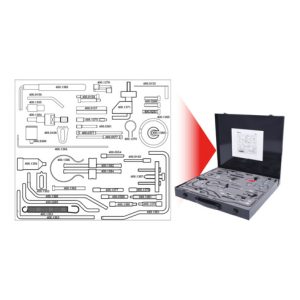 KS Tools PSA – Motoreinstell-Werkzeug-Satz, 45-teilig KS Tools PSA – Motoreinstell-Werkzeug-Satz, 45-teilig