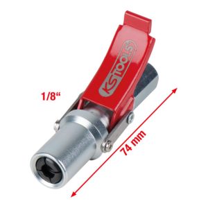 KS Tools Quick-Lock Schnellkupplung für Fettpressen, 1/8″