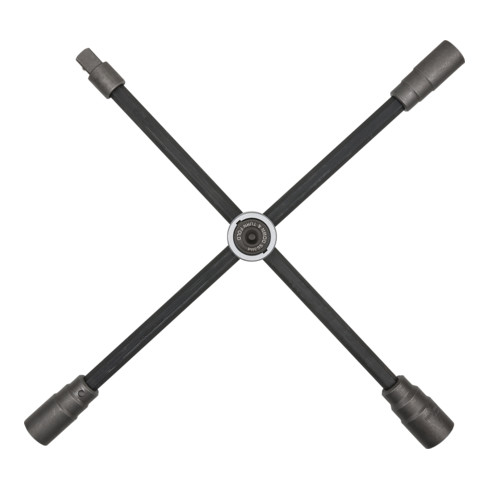 KS Tools Radkreuzschlüssel mit Gleitgelenk f.PKW,3/4"x24x27x32mm