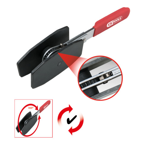 KS Tools Ratschen-Bremskolben-Rücksteller, umschaltbar