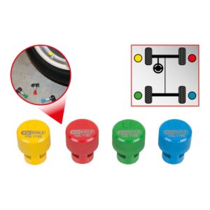 KS Tools RDKS / TPMS Reifenentlüfter-Satz, 4-teilig KS Tools RDKS / TPMS Reifenentlüfter-Satz, 4-teilig