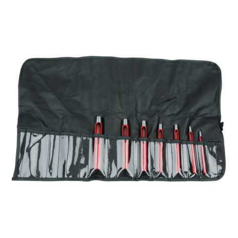 KS Tools Rundlocheisen-Satz, 7-teilig