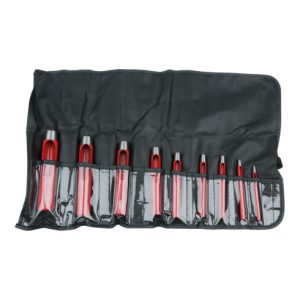 KS Tools Rundlocheisen-Satz, 9-teilig 3-22 mm