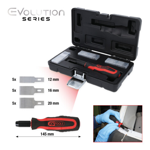 KS Tools Schaber-Satz, 16-tlg