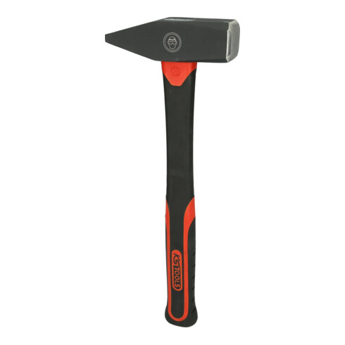 KS Tools Schlosserhammer mit Fiberglasstiel, 1500g