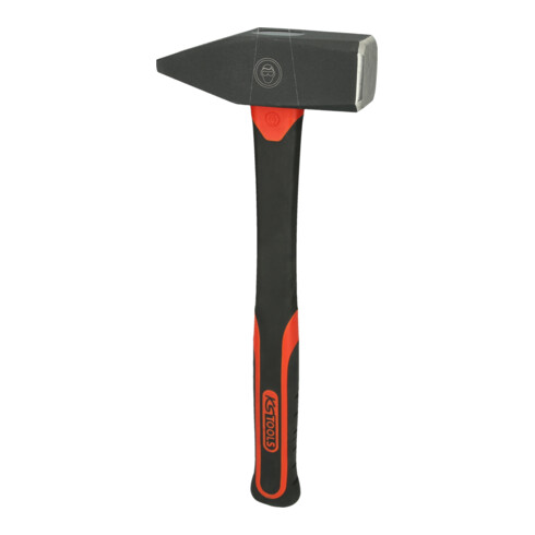KS Tools Schlosserhammer mit Fiberglasstiel, 2000g