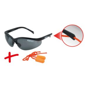 KS Tools Schutzbrille-schwarz, mit Ohrstöpsel KS Tools Schutzbrille-schwarz, mit Ohrstöpsel