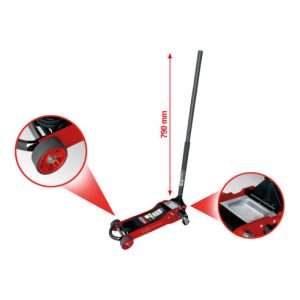 KS Tools SlimPOWER Hydraulischer Alu-Wagenheber 2 t KS Tools SlimPOWER Hydraulischer Alu-Wagenheber 2 t
