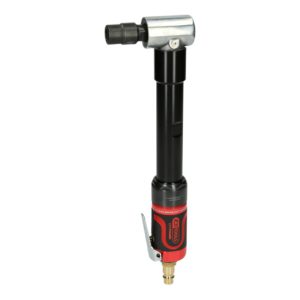 KS Tools SlimPOWER Mini-Druckluft-Winkelstabschleifer, 18.000 U/min