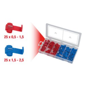 KS Tools Sortiment Abzweigverbinder, 50-teilig KS Tools Sortiment Abzweigverbinder, 50-teilig