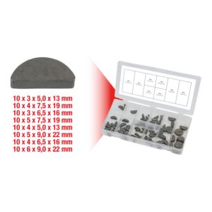 KS Tools Sortiment Federkeile, 80-teilig KS Tools Sortiment Federkeile, 80-teilig