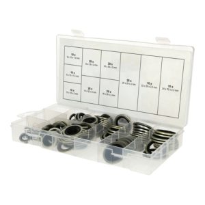 KS Tools Sortiment Verbund-Dichtringe, Ø 6-24mm, 150-tlg. KS Tools Sortiment Verbund-Dichtringe, Ø 6-24mm, 150-tlg.