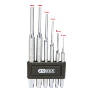 KS Tools Splintentreibersatz, hochglanz verchromt, 6-teilig