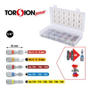 KS Tools TORSIONpower Bit-Sortiment, 108-tlg KS Tools TORSIONpower Bit-Sortiment, 108-tlg