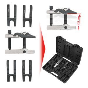 KS Tools Universal Kugelgelenk-Ausdrücker-Satz mit auswechselbaren Gabeln, 7-tlg. KS Tools Universal Kugelgelenk-Ausdrücker-Satz mit auswechselbaren Gabeln, 7-tlg.