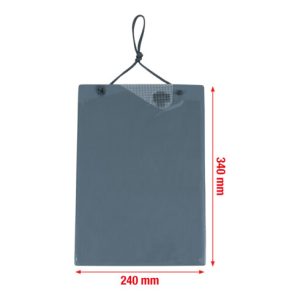 KS Tools Werkstatt-Auftragstasche DIN A4, grau KS Tools Werkstatt-Auftragstasche DIN A4, grau