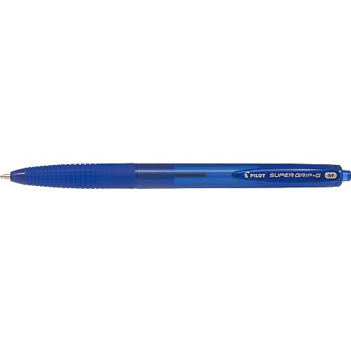 Kugelschreiber Pilot Super Grip G 2036, Strichstärke M, 12 Stück, blau