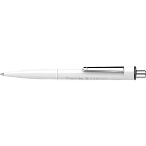 Kugelschreiber Schneider K3 Biosafe, Strichstärke M, dokumentenecht, Biokunststoff, Schaft weiß, Schriftfarbe schwarz, 10 St. Kugelschreiber Schneider K3 Biosafe, Strichstärke M, dokumentenecht, Biokunststoff, Schaft weiß, Schriftfarbe schwarz, 10 St.