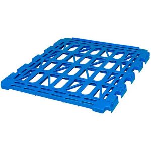 Kunststoff-Etagenboden für Rollbox, blau RAL 5010 Kunststoff-Etagenboden für Rollbox, blau RAL 5010