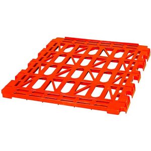 Kunststoff-Etagenboden für Rollbox, rot RAL 3000 Kunststoff-Etagenboden für Rollbox, rot RAL 3000