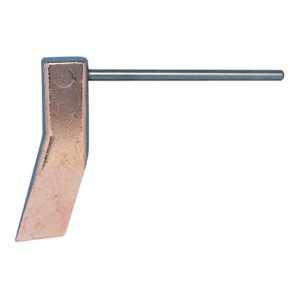 Kupferstück Hammerform,gekr.350g KAYSER Kupferstück Hammerform,gekr.350g KAYSER