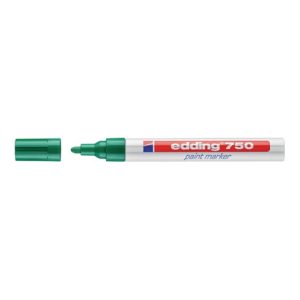 Lackmarker 750 grün Strich-B.2-4mm Rundspitze EDDING Lackmarker 750 grün Strich-B.2-4mm Rundspitze EDDING