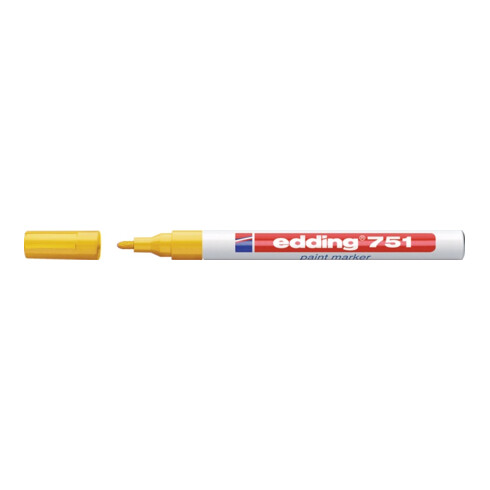 Lackmarker 751 gelb Strich-B.1-2mm Rundspitze EDDING