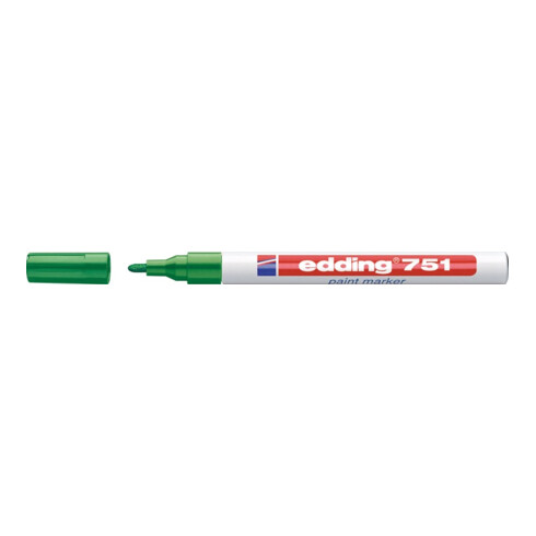 Lackmarker 751 grün Strich-B.1-2mm Rundspitze EDDING