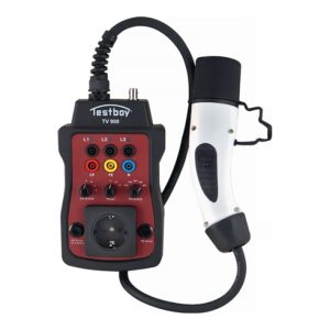 Ladesäulenprüfadapter TV 900 f.Typ-2 Ladesäulen L215xB120xH60mm TESTBOY Ladesäulenprüfadapter TV 900 f.Typ-2 Ladesäulen L215xB120xH60mm TESTBOY