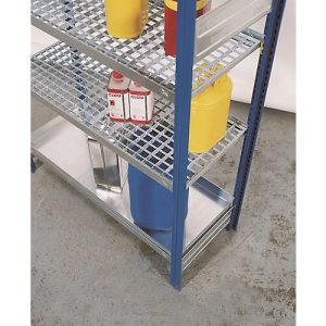 Lagerebene für asecos Gefahrstoffregal REG und RSG-V Typ 1364/1372, Stahl Lagerebene für asecos Gefahrstoffregal REG und RSG-V Typ 1364/1372, Stahl