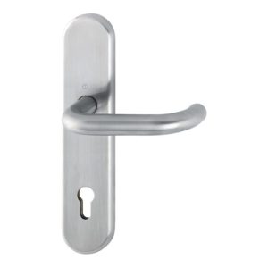 Langschild-Halbgarnitur Paris E138F/3310 VA F69 PZ 92mm DIN L/R HOPPE