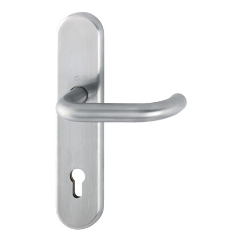 Langschild-Halbgarnitur Paris E138F/3310 VA F69 PZ 92mm DIN L/R HOPPE