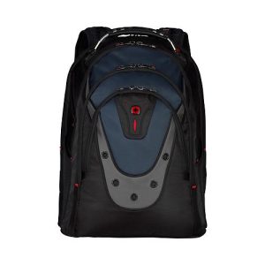 Laptop Rucksack Wenger Ibex, Laptops von 15,6′-17,3′, Laptopfach, seitliche Netztaschen, L 230 x B 340 x H 470 mm, 25 l, Polyester, schwarz/blau/grau Laptop Rucksack Wenger Ibex, Laptops von 15,6′-17,3′, Laptopfach, seitliche Netztaschen, L 230 x B 340 x H 470 mm, 25 l, Polyester, schwarz/blau/grau
