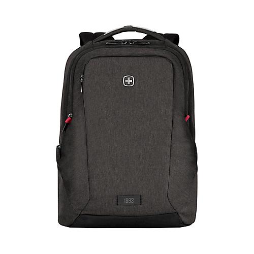 Laptop Rucksack Wenger MX Professional, 21 l, für Laptops bis 16' & Tablets bis 10', Laptop- & Tabletfach, L 210 x B 330 x H 450 mm, Polyester, grau