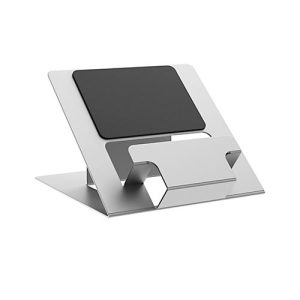 Laptop Ständer Fellowes Hylyft™, für Laptops bis 18″ & bis 4 kg, 6-stufig manuell höhenverstellbar, zusammenklappbar, ergonomisch, Aluminium, silber Laptop Ständer Fellowes Hylyft™, für Laptops bis 18″ & bis 4 kg, 6-stufig manuell höhenverstellbar, zusammenklappbar, ergonomisch, Aluminium, silber
