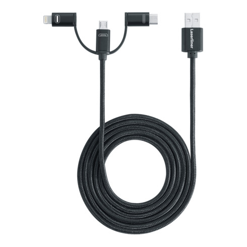 Laserliner USB-Multikabel PersonalCable 3-in-1