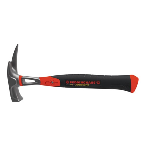 Latthammer nanovib® Kopf-G.850g m.Magnet geraut 2-Komponentenstiel PEDDINGHAUS