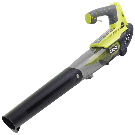 Laubbläser RYOBI OBL18JB mit Jet Turbine - 18V - 4Ah - Blasgeschwindigkeit 160 Km/h - ohne Akku und Ladegerät